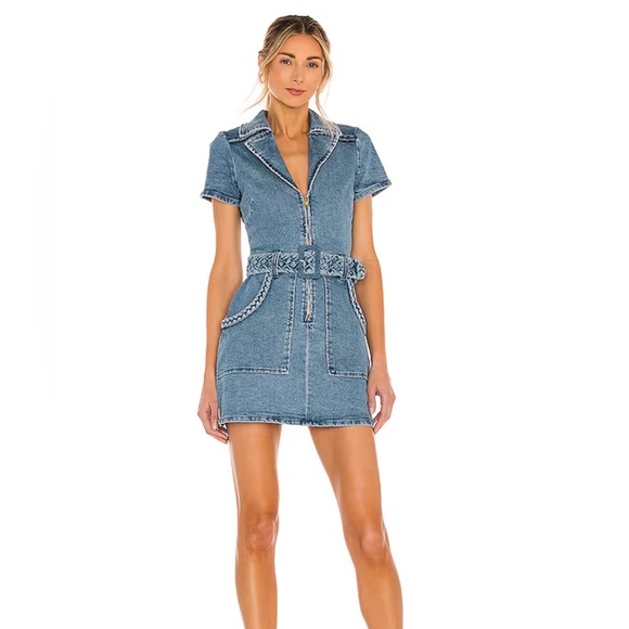 MUMU | OUTLAW DRESS IN TIDE - Picture 10 of 11